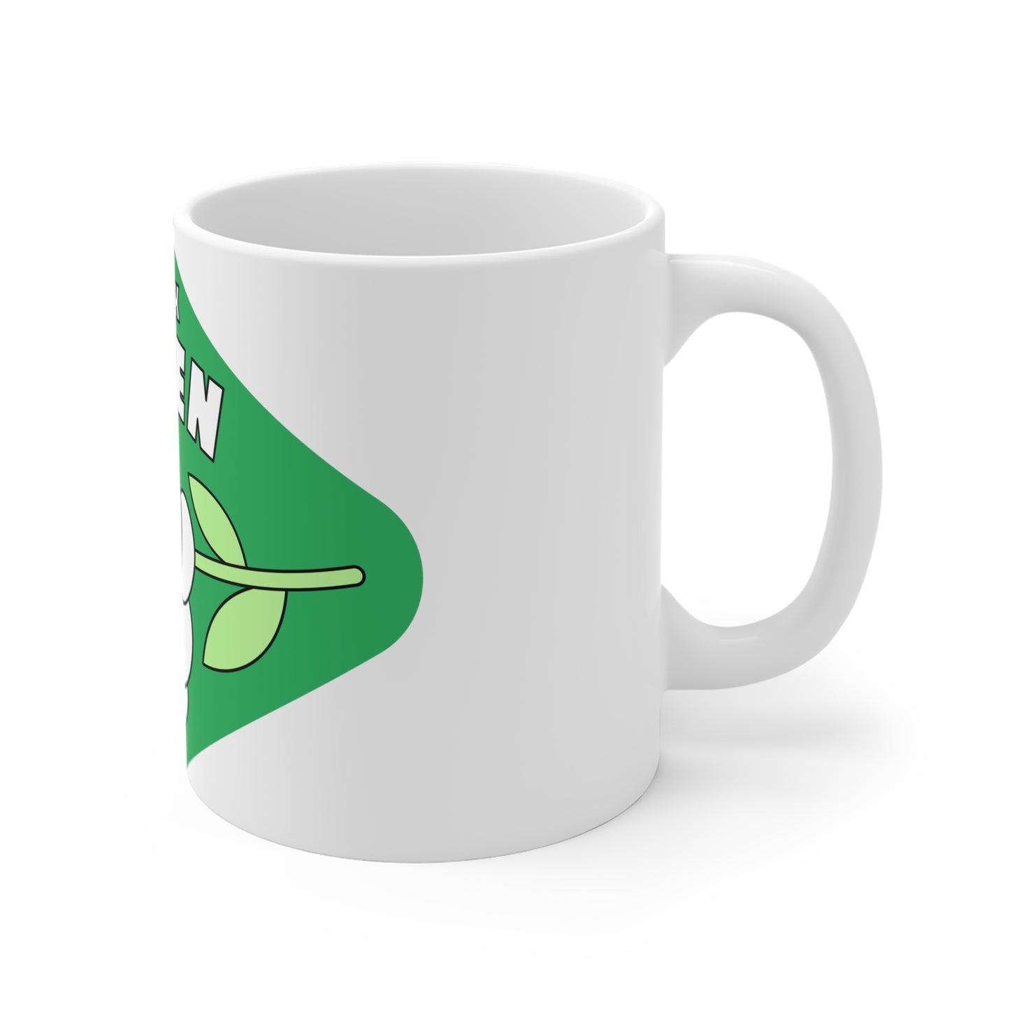 Mug 11oz Eco-Friendly Floral Tea Cup - Nature Lover Gift