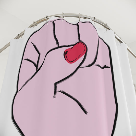 Empowering Shower Curtain