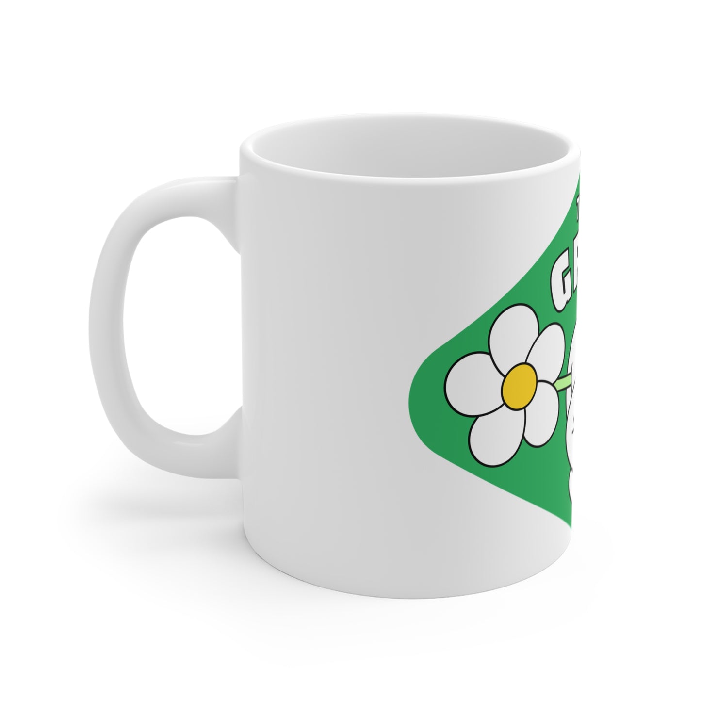 Mug 11oz Eco-Friendly Floral Tea Cup - Nature Lover Gift